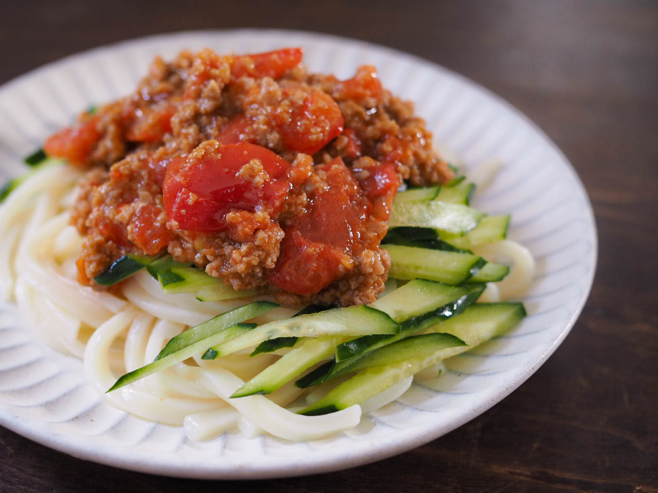 【トマトじゃじゃ麺】
